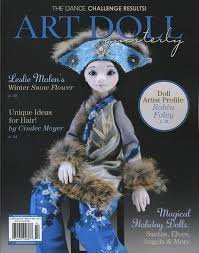 Download Art Doll Quarterly November December January 2016 - R.A. Hunt | ePub