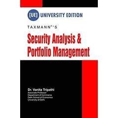 Read online Security Analysis & Portfolio Management (University Edition) - Vanita Tripathi file in ePub