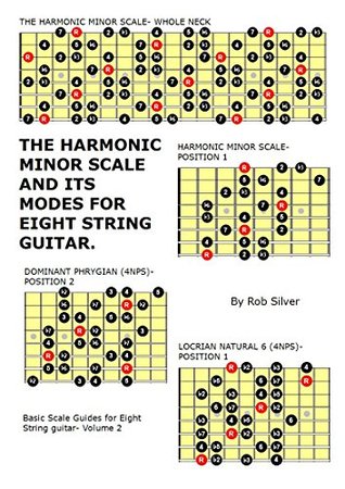 Read online The Harmonic Minor Scale and its Modes for Eight String Guitar (Basic Scale Guides for Eight String Guitar Book 2) - Rob Silver file in PDF