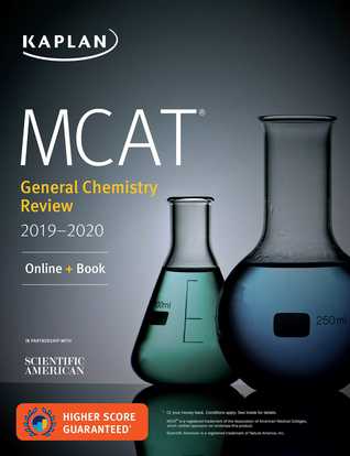 Read MCAT General Chemistry Review 2019-2020: Online   Book - Kaplan Test Prep | PDF